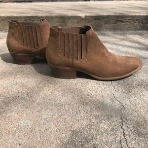American Eagle by Payless Microsuede Ankle Boots